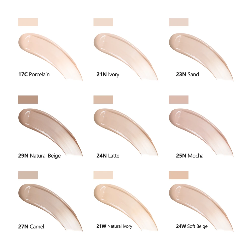 TIRTIR CC Cream Foundation TIRTIR Covering Foundation Sunscreen Korean Face Cosmetics Water Proof Makeup Base Tone Up Cream - Image 6