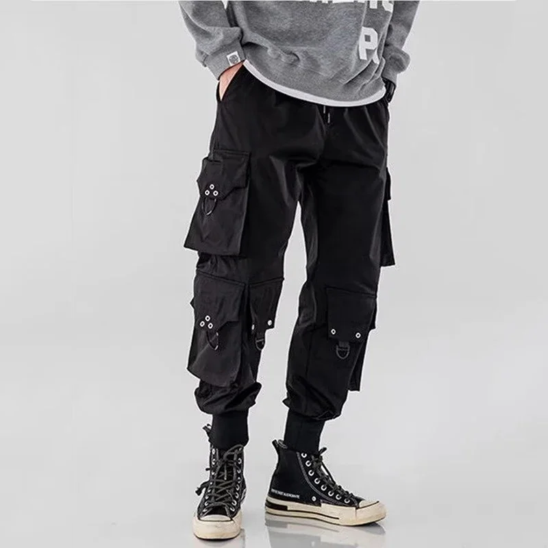 Trendy Streetwear Quick Dry Ice Silk Pants Men Classic Cargo Pants Man Summer Thin New Style Straight Leg Versatile Casual Pants - Image 5