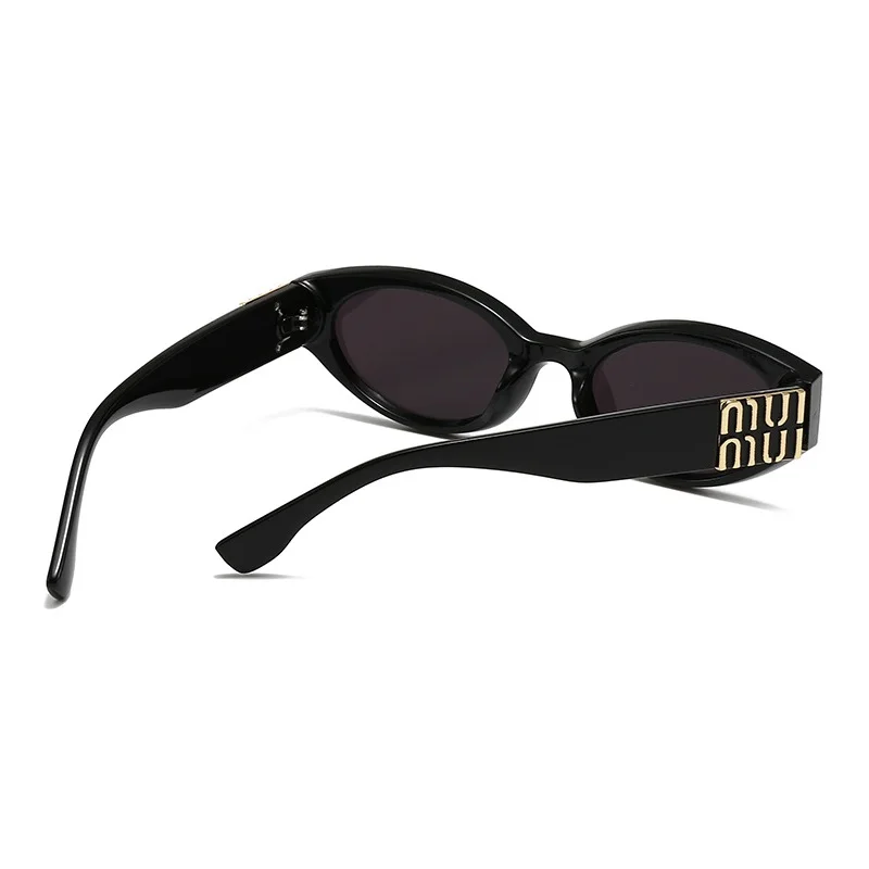 MUI MUI Glasses Stylish Fashion Designer Women Men Sunglasses Cute Oval Trending Shades Unisex Glamour Eyewear UV400 - Image 2