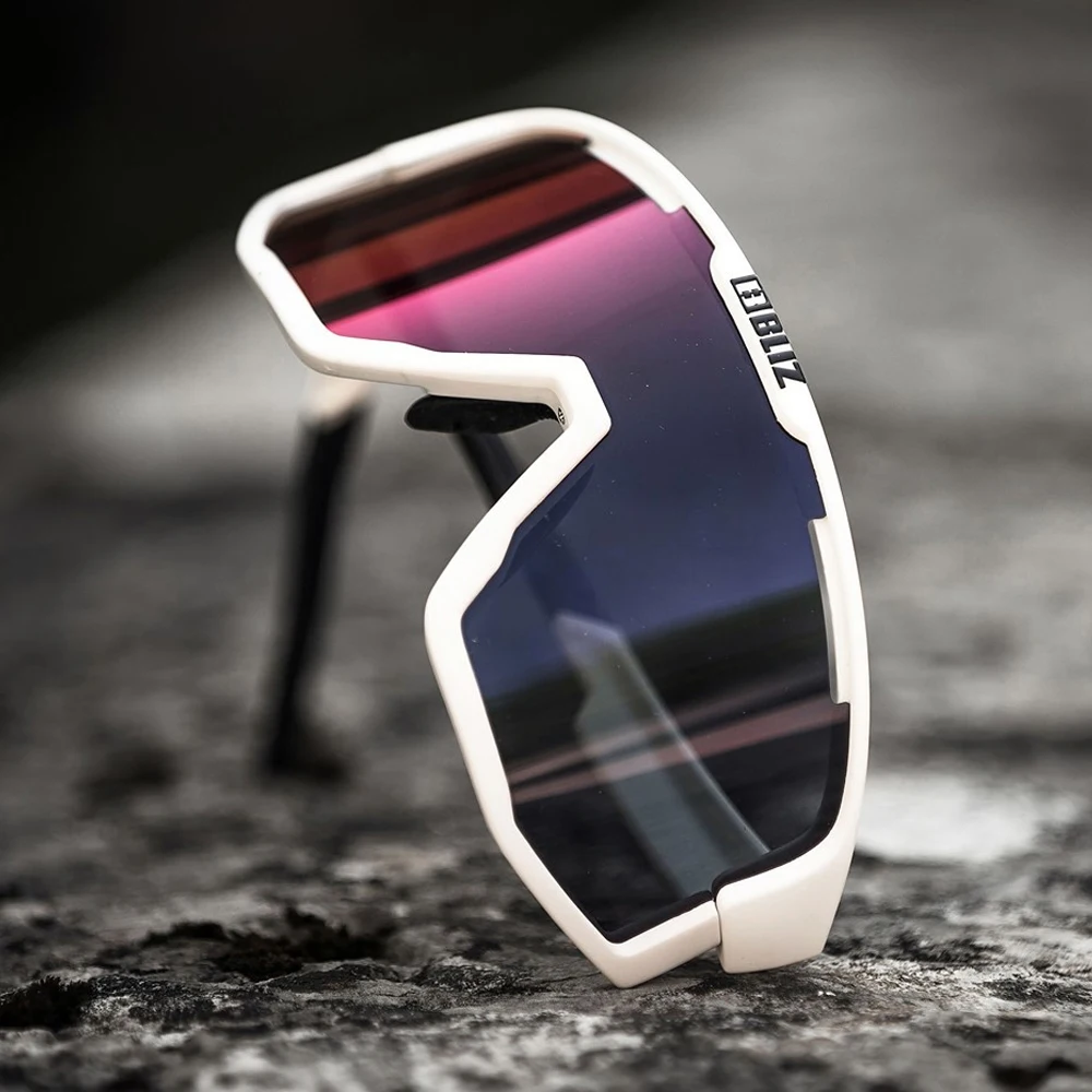 B BLIZ Fusion Polarized Bike Glasses 3-Pack - UV Protection Cycling Goggles for Men/Women with Interchangeable Lenses - Image 2
