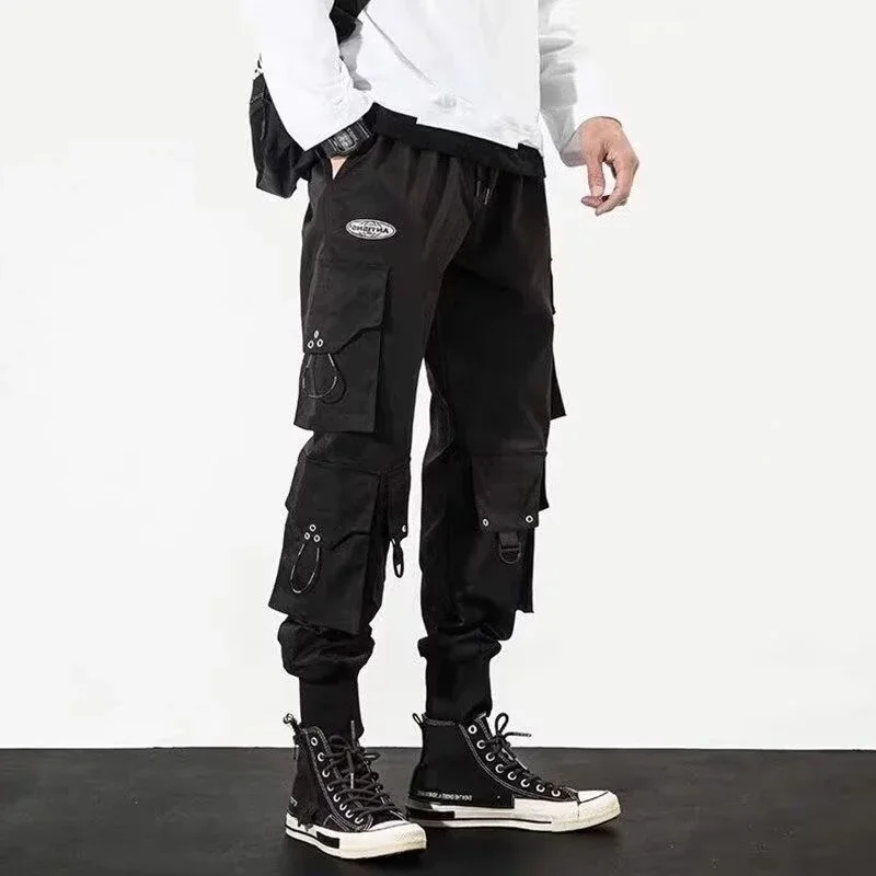 Trendy Streetwear Quick Dry Ice Silk Pants Men Classic Cargo Pants Man Summer Thin New Style Straight Leg Versatile Casual Pants - Image 3