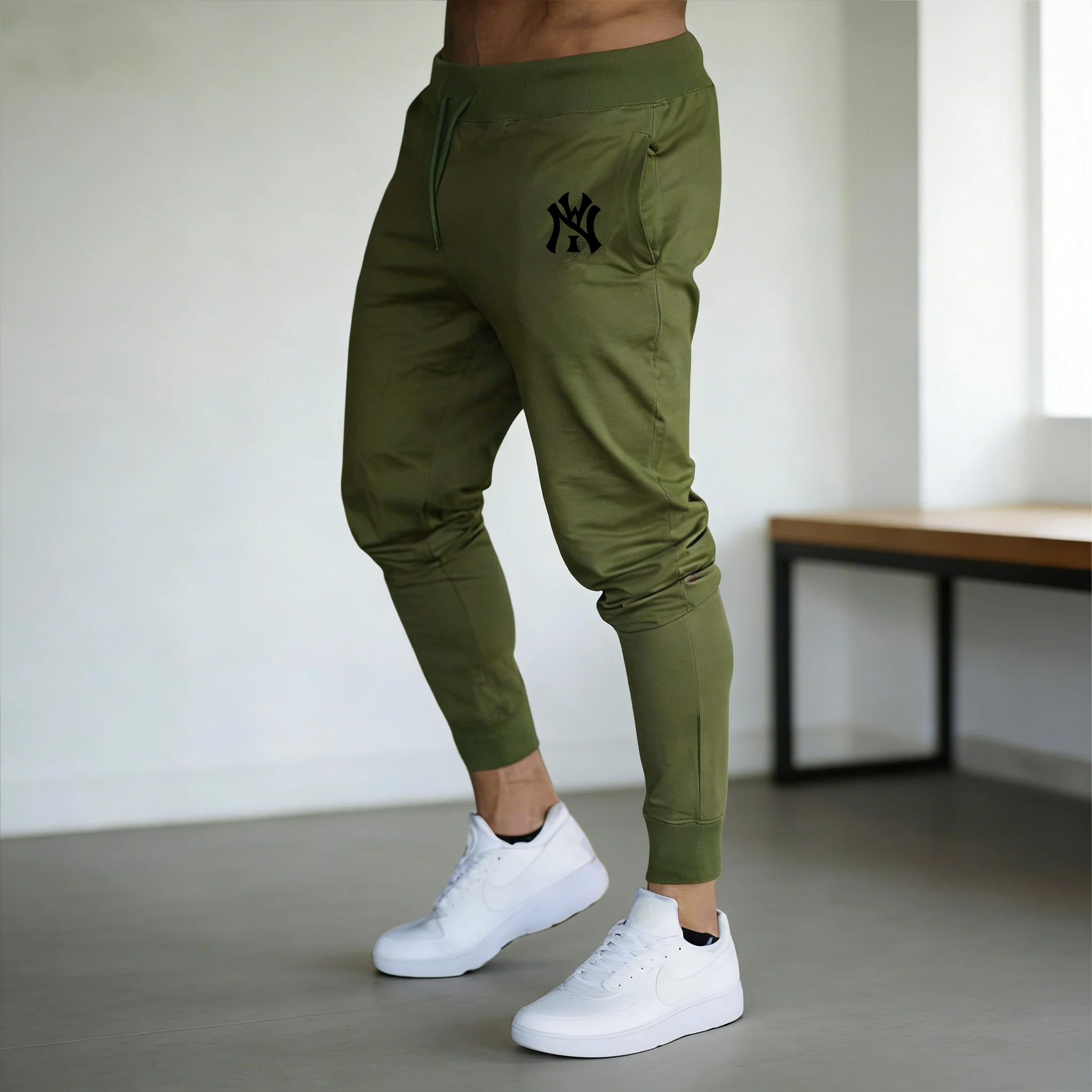 New Training pants Men ink printing Casual Sports Pants Running Workout Jogging Long Pants Gym Sport Trousers for Men Sweatpants - Image 3