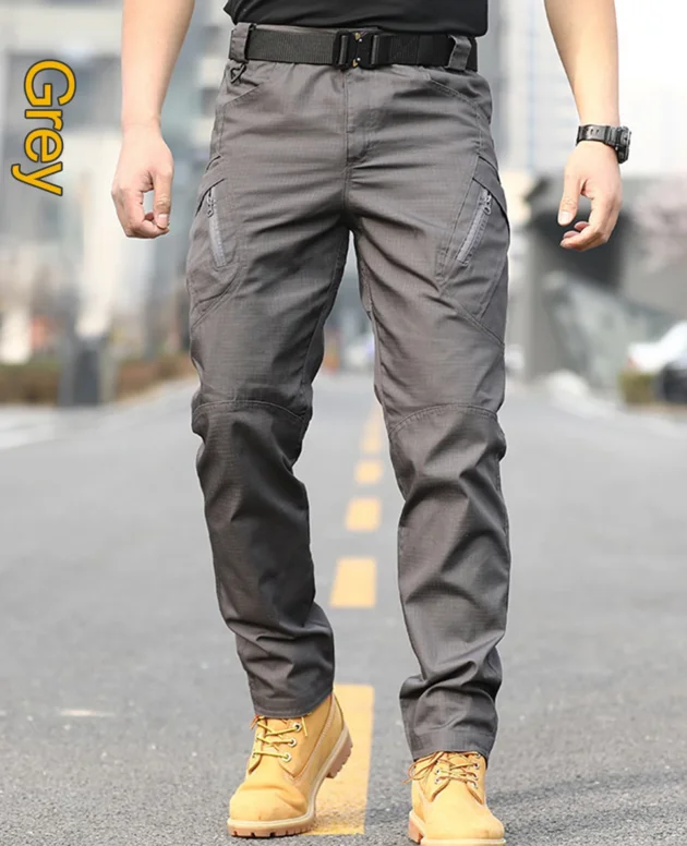 New Nen's Tactical Pants , Multi-pocket Design, Scratch-resistant, Breathable and Comfortable, Outdoor Commuting Lightweight
