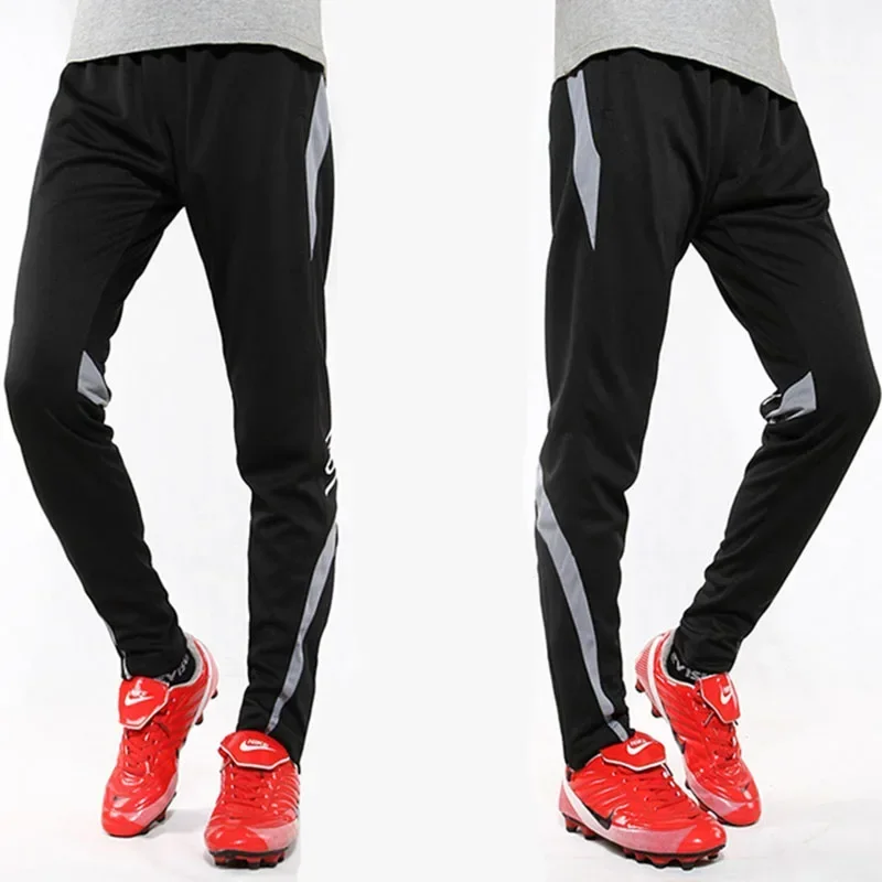 Men Running Sport Pants With Zipper Pockets Football Joggings Training Sweatpants Basketball Soccer Trousers workout pant Male - Image 4