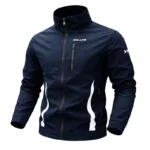 Men‘s Jacket Casual Stand Collar Jacket Spring Summer Lightweight Windbreaker Bomber Jacket Sportswear Breathable Coat Clothing