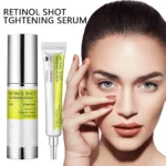 Korean Retinol Tightening Face Serum Firming Wrinkles Eye Cream Hydrating Remove Dark Circles Moisturizer Beauty Skin Care