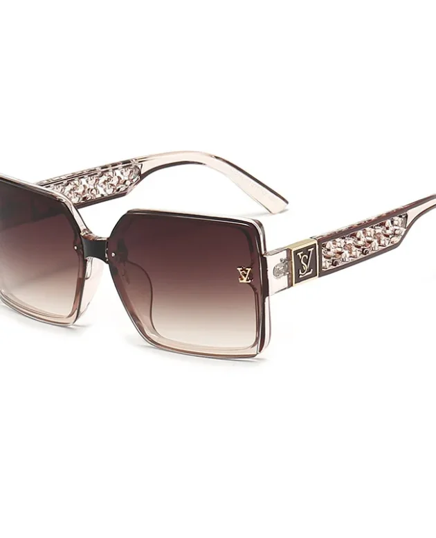 2026 New Fashion Glamour Sunglasses For Women And Men Stylish Oversize Designer Sun Glasses Square Unisex Shades UV400