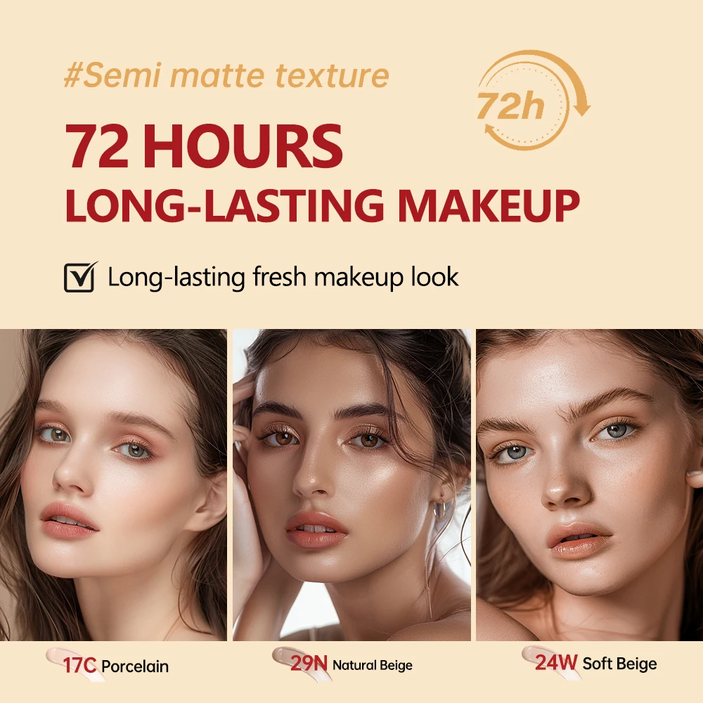 TIRTIR CC Cream Foundation TIRTIR Covering Foundation Sunscreen Korean Face Cosmetics Water Proof Makeup Base Tone Up Cream - Image 5