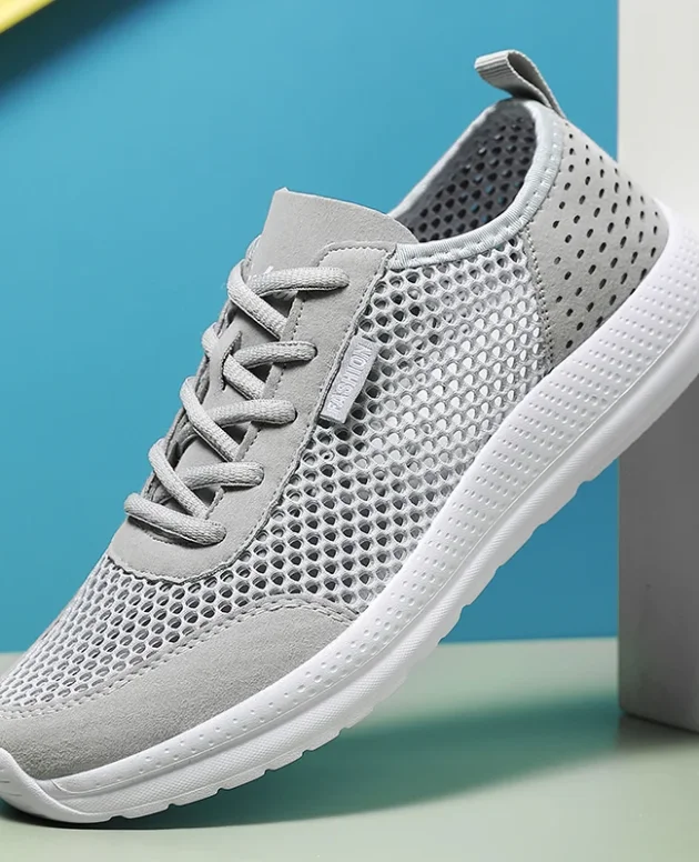 Men Soft Sport Shoes Breathable Fashion Mesh Running Shoes Comfortable Man High Quality Outdoor Lightweight Sneakers for Men