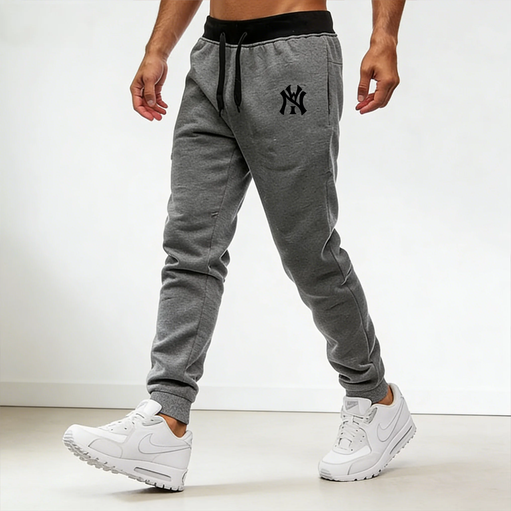 New Training pants Men ink printing Casual Sports Pants Running Workout Jogging Long Pants Gym Sport Trousers for Men Sweatpants - Image 2