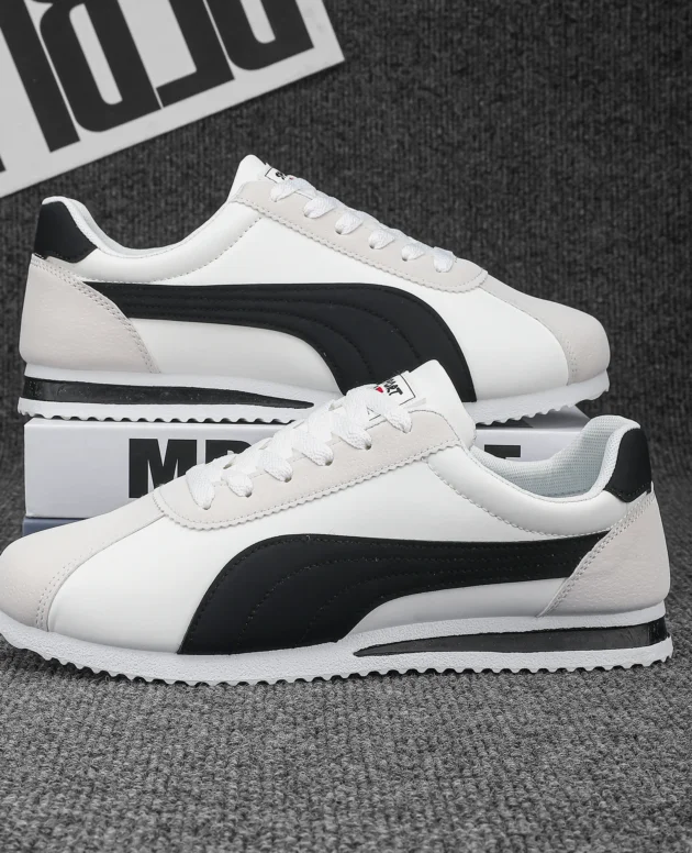 Men's casual sports shoes with soft soles, comfortable and lightweight board shoes, outdoor running shoes, men's shoes