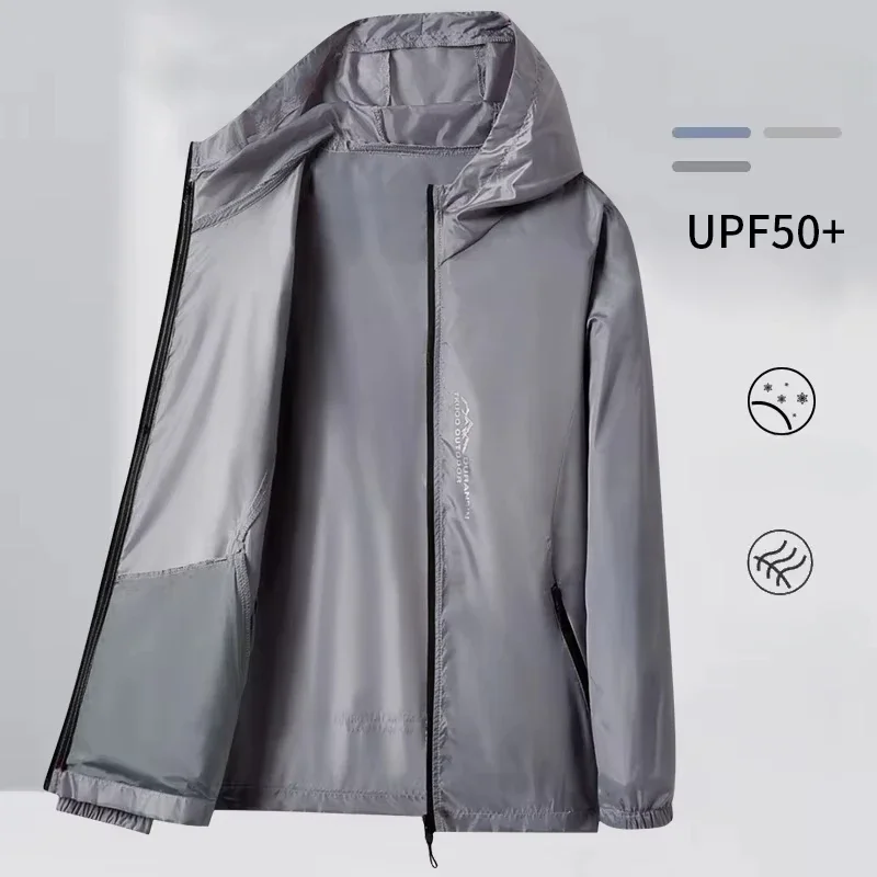 Hiking Skin Jacket Outerwear Coat Camping Rain Jackets Waterproof Sun Protection Fishing Hunting Clothes Quick Dry Sunscreen - Image 5