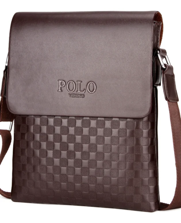 Men's checkered shoulder bag, men's shoulder bag, casual crossbody bag, small bag, crossbody bag, checkered hanging bag