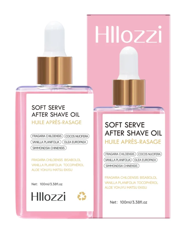 100ml/3.38f.oz Strawberry soft serve after shave oil Deeply hydrating and nourishing the skin Men & Women Hydrating Serum