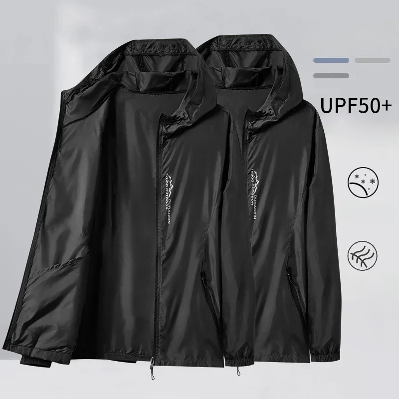 Hiking Skin Jacket Outerwear Coat Camping Rain Jackets Waterproof Sun Protection Fishing Hunting Clothes Quick Dry Sunscreen - Image 4