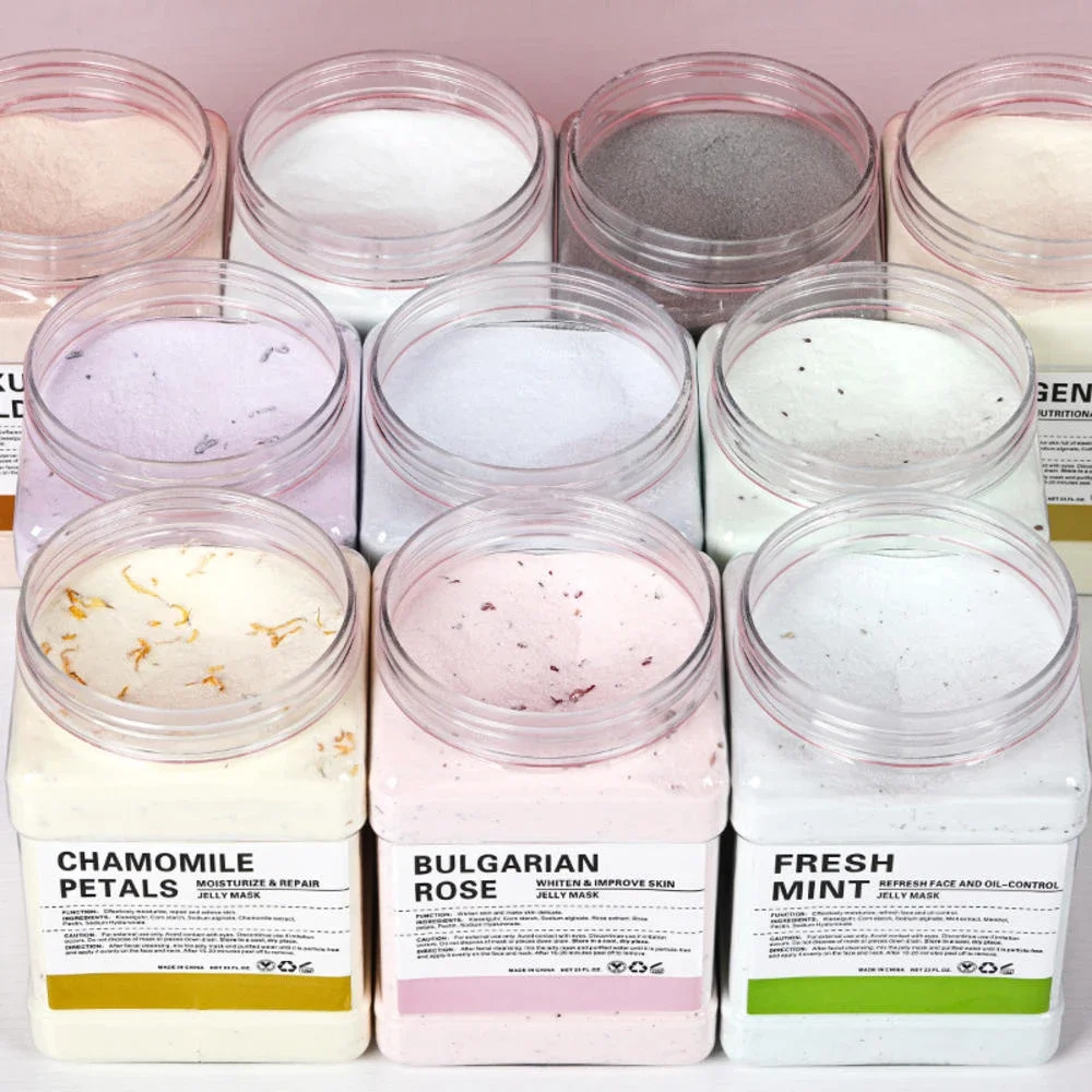 6PCS Jelly Mask Powder Wholesale 650G Professional Masks Beauty Salon Use Facial Skin Care Products - Image 2