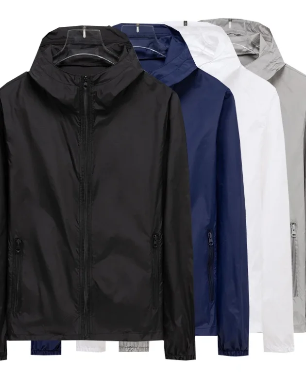 1pcs Breathable Ice Silk Hiking Jacket Outerwear Coat Camping Sun Protection Fishing Hunting Clothe Quick Dry Sunscreen Clothing
