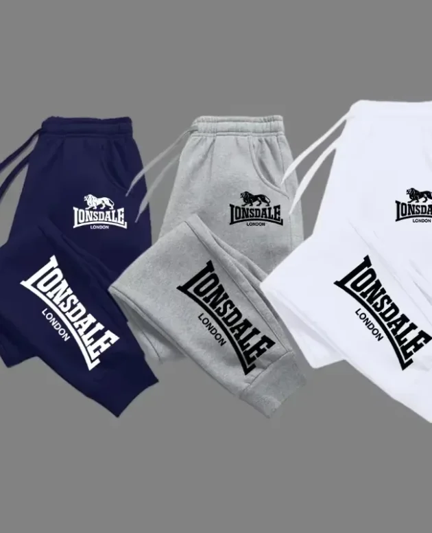 Men Printed Pants EVERLAST Men Women Running Pants Joggers Sweatpant Sport Casual Trousers Fitness Gym Breathable Pants