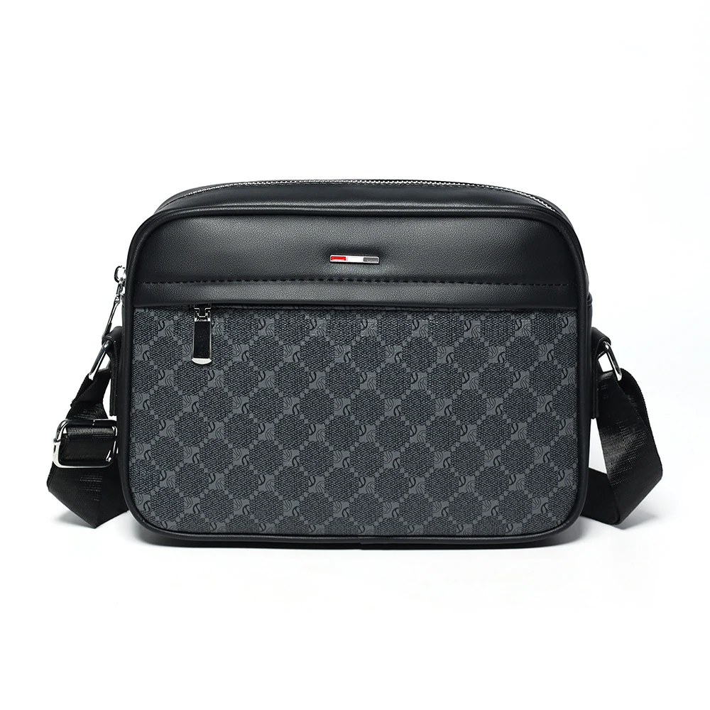 Luxury Vintage Crossbody Bags for Men Leather Shoulder Bag Male Black Side Bag Business Messenger Bag For Men Sling Bags