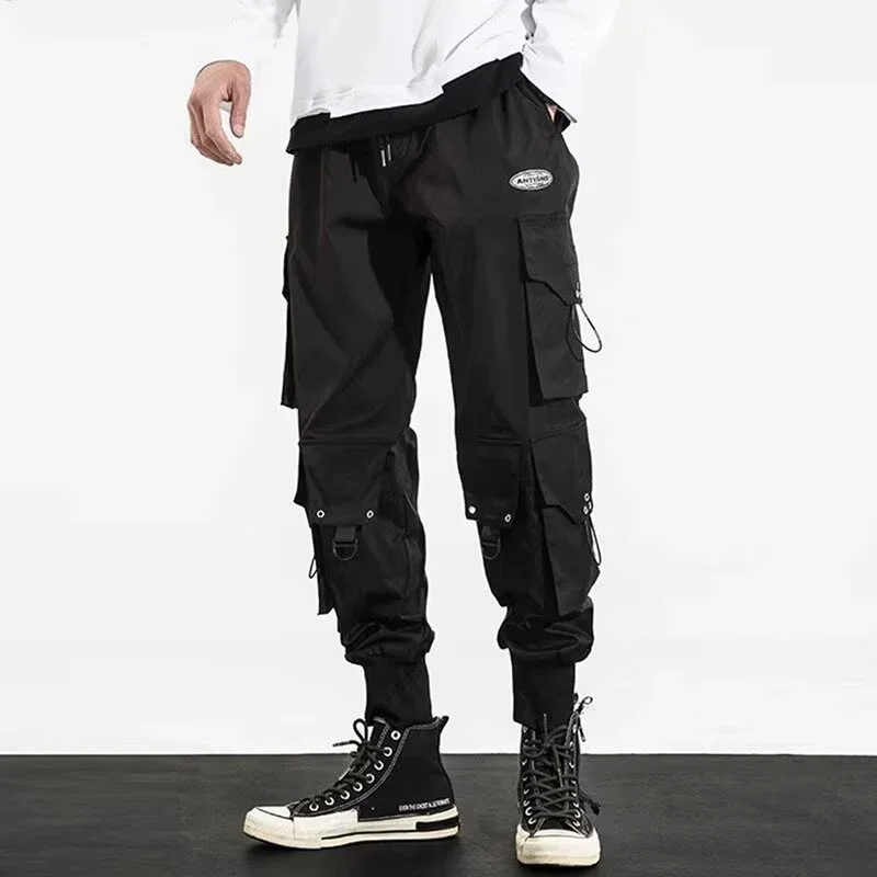 Trendy Streetwear Quick Dry Ice Silk Pants Men Classic Cargo Pants Man Summer Thin New Style Straight Leg Versatile Casual Pants - Image 2