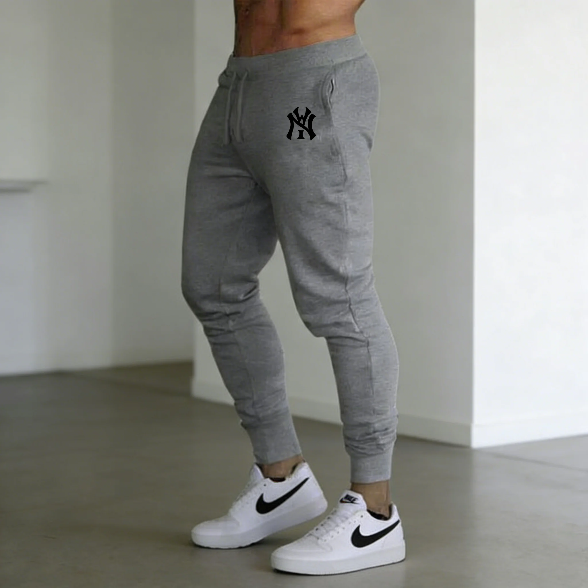 New Training pants Men ink printing Casual Sports Pants Running Workout Jogging Long Pants Gym Sport Trousers for Men Sweatpants - Image 4