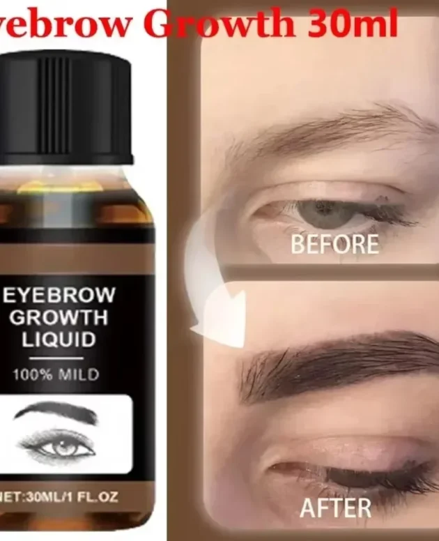 Eyebrow Growth Serum Eyelash Hair Growth Anti Hairs Loss Product Prevent Baldness Fuller Thicker Lengthening Eyebrow Makeup 30ml