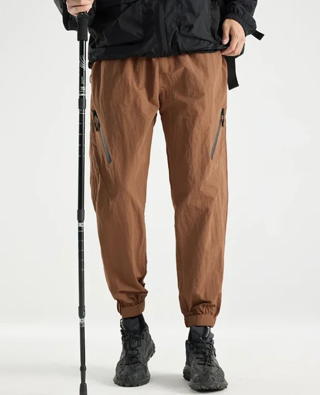 CHRLCK Men's Water-repellenHiking Pants Quick Drying Fashion Cargo Pants Breathable Trousers Fishing Camping Outdoor Sport Pants