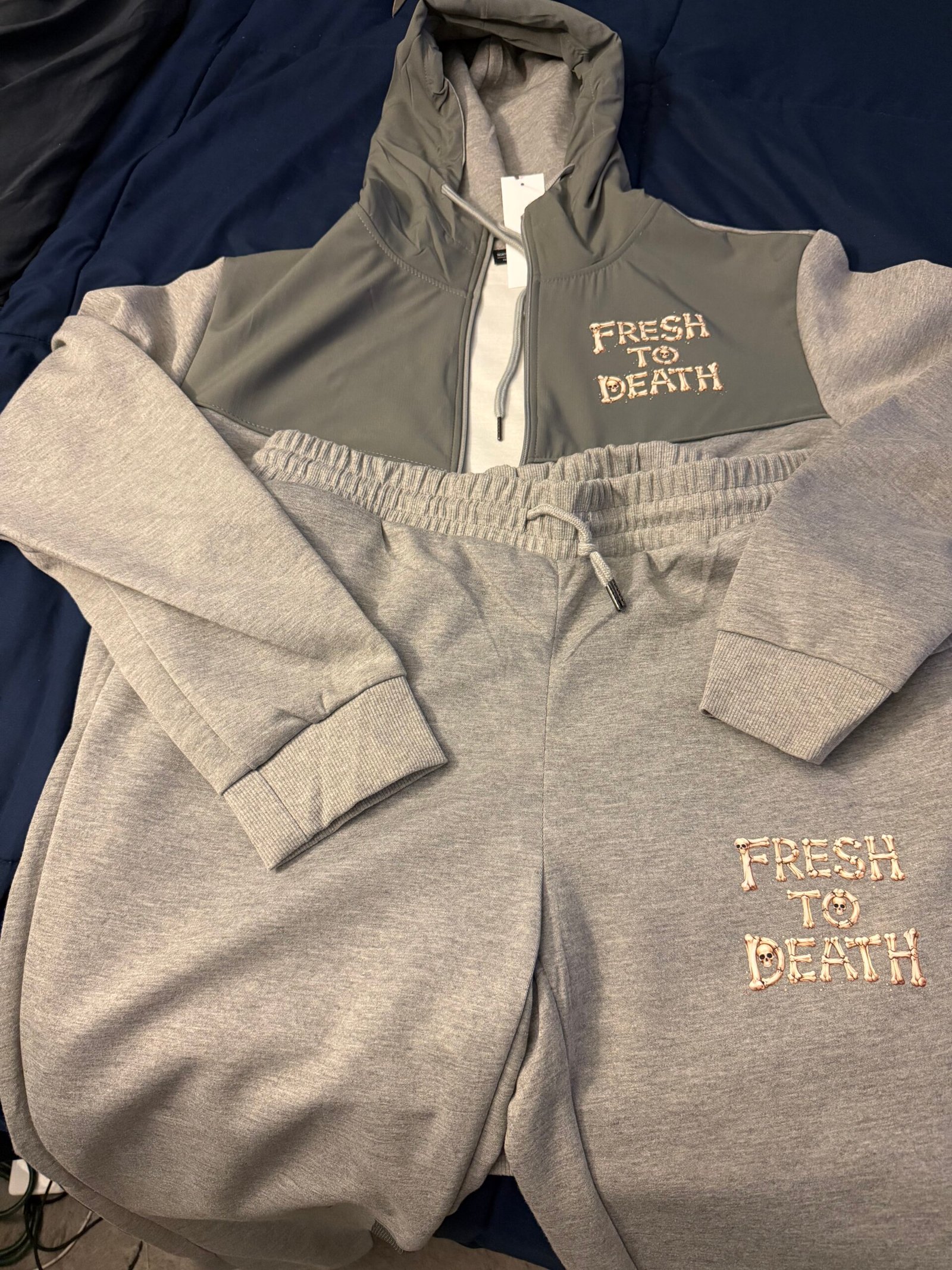 FTD Fresh To Death Embroidered Tracksuit - Image 2