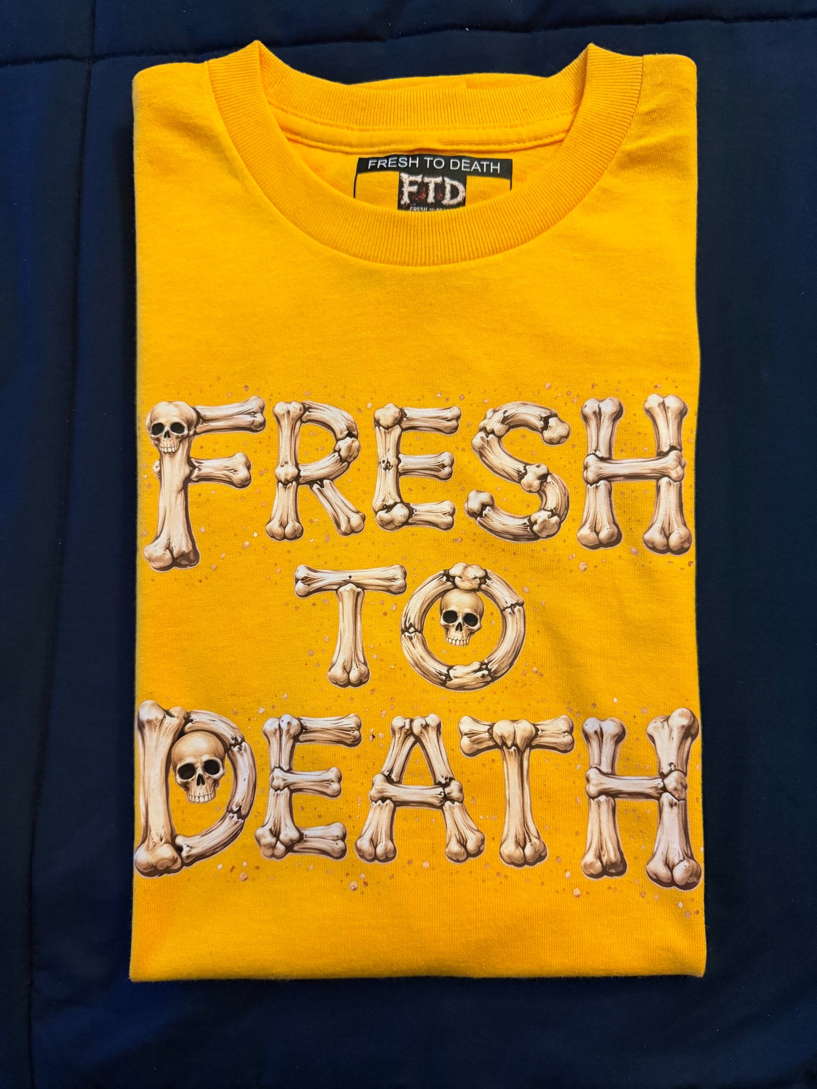 FTD Melting Skull Fresh To Death Tee - Image 2