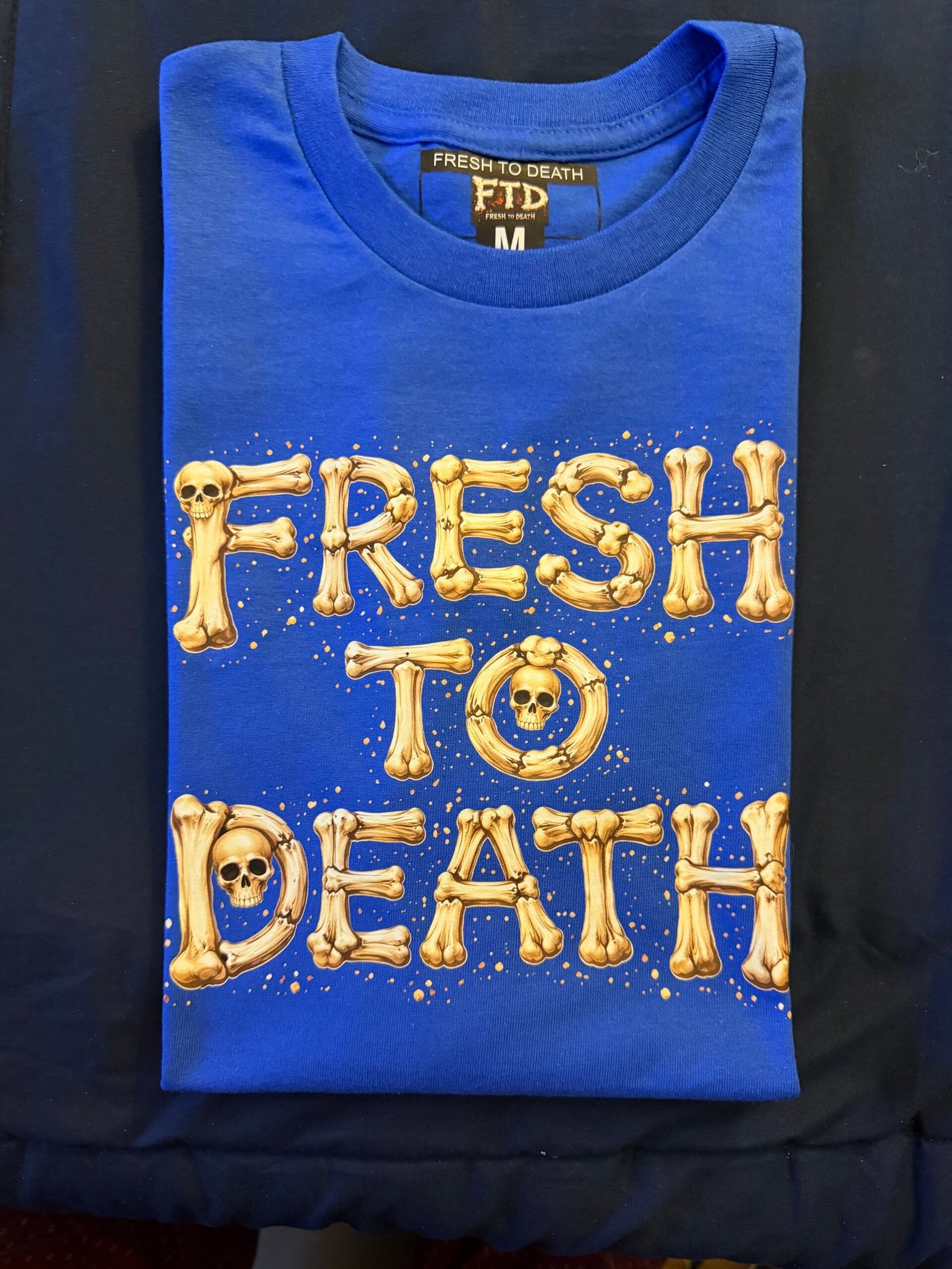 FTD Melting Skull Fresh To Death Tee - Image 3