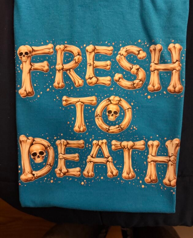 FTD Melting Skull Fresh To Death Tee