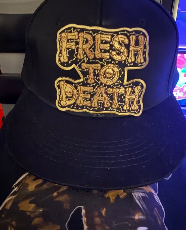 FTD Gold Fresh To Death Black Cap