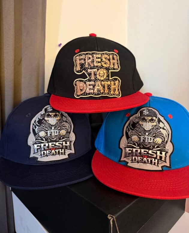 FTD Skull Logo Snapback Cap (Pack of 3)