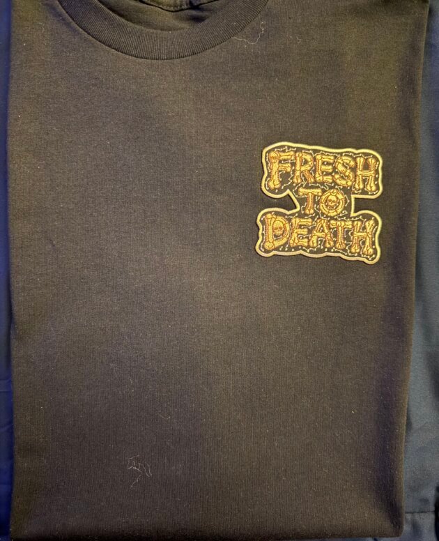 FTD Gold Fresh To Death Logo Tee