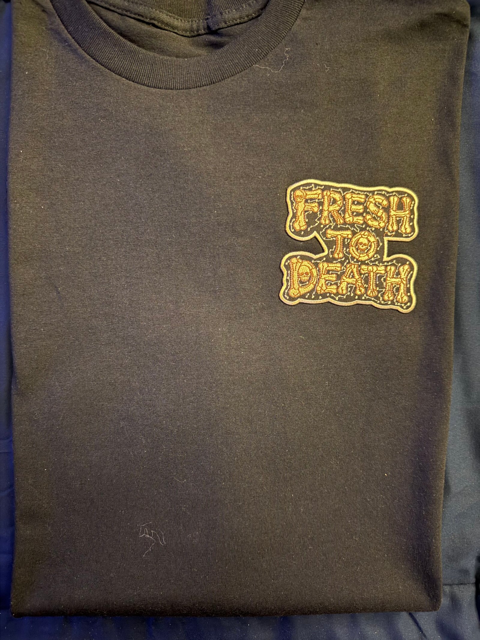 FTD Gold Fresh To Death Logo Tee