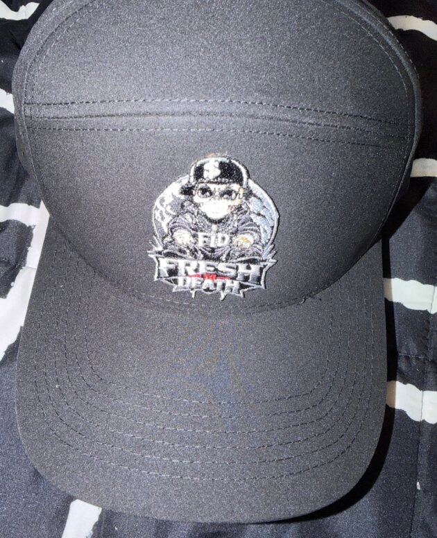 FTD Skull Logo Black Cap
