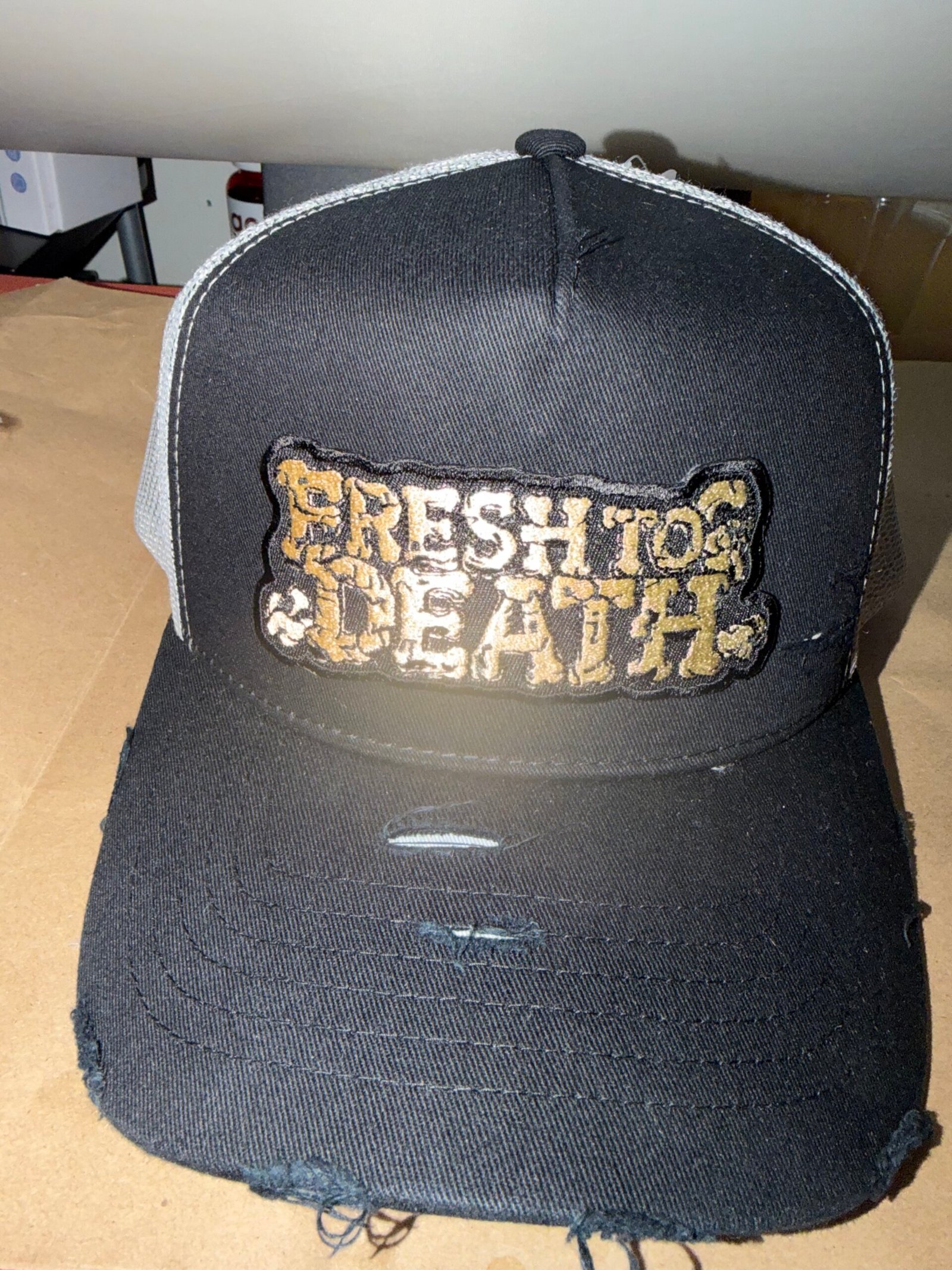 FTD Orange Camo Trucker Cap - Image 2