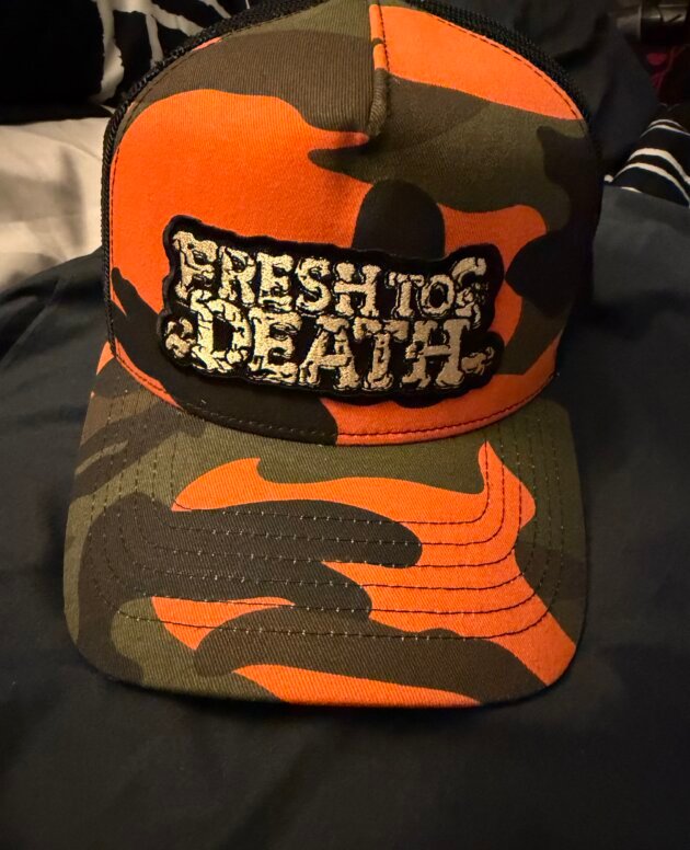 FTD Orange Camo Trucker Cap