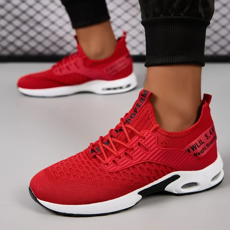 Men Shoes Comfortable Sneakers Lightweight Comfortable Running Shoes Outdoor Men Athletic Shoes Outdoor Man Slip-on Gym Sneakers - Image 2