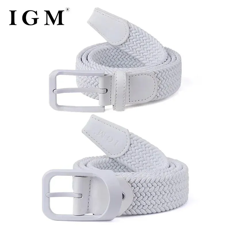 Golf Belt Men and Women New Summer Canvas Woven Leisure Sports Elastic Joker Advanced Waistband - Image 4