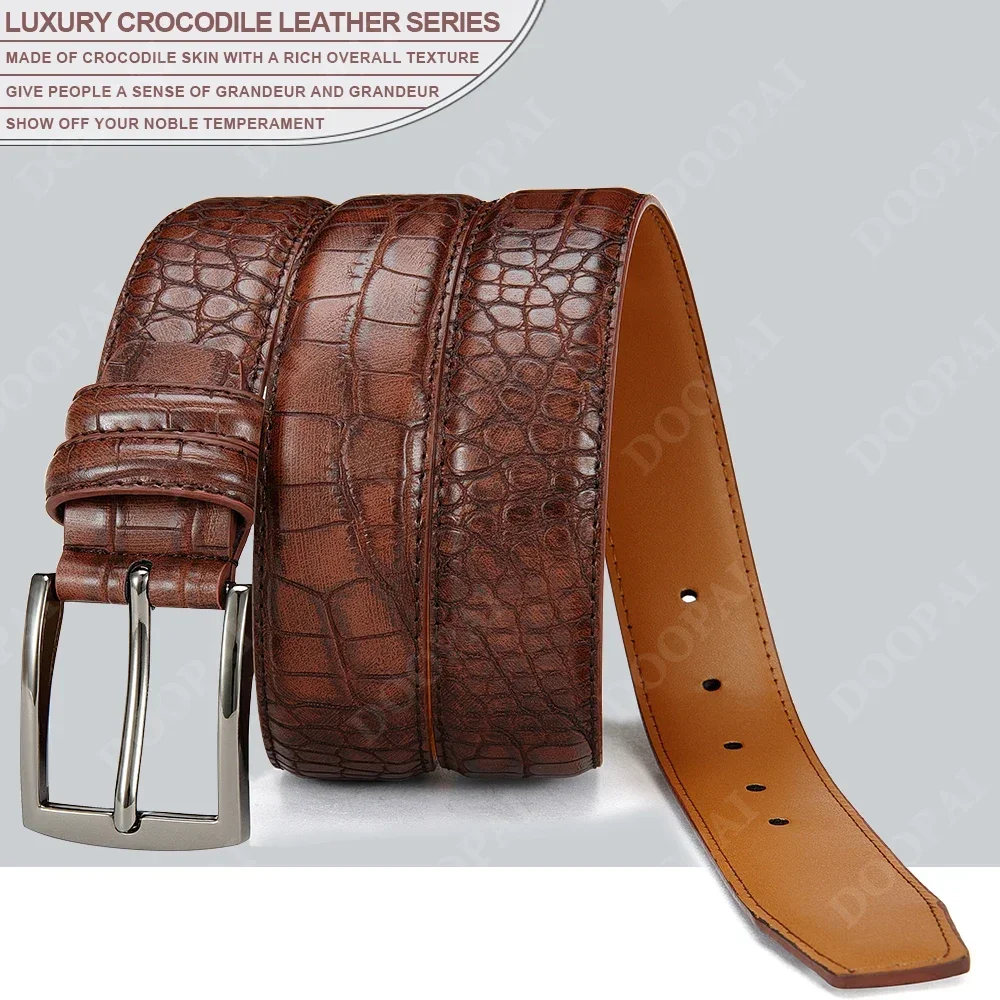 Famous Brand Business Belt Men Top Quality PU Luxury Leather Waist Strap Black Male Automatic Buckle Jeans Belts for Men - Image 6