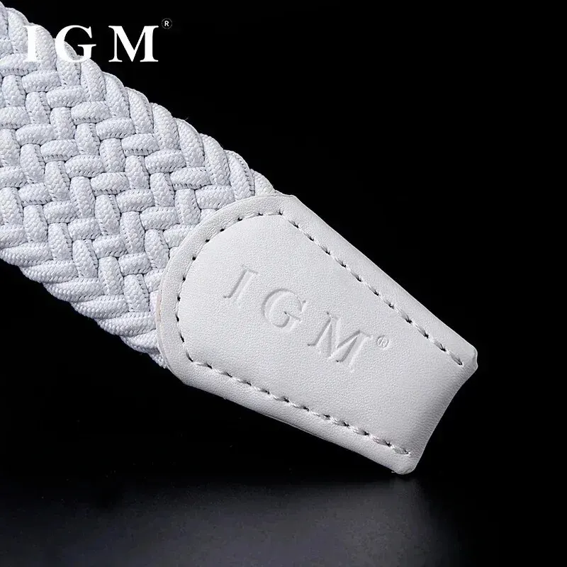 Golf Belt Men and Women New Summer Canvas Woven Leisure Sports Elastic Joker Advanced Waistband - Image 3