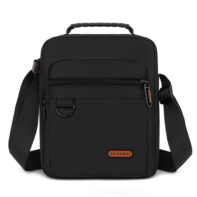Men's Shoulder Bag Business Leisure Large Capacity Portable Handbag Multi Layer Waterproof Summer Male's Crossbody Bags - Image 6