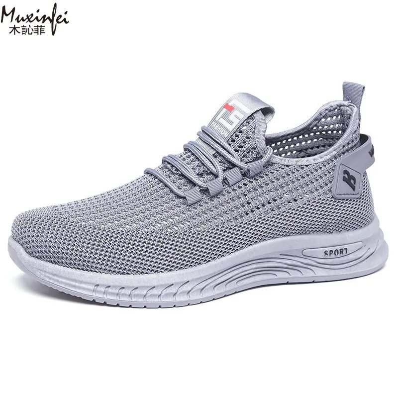 Men's Summer Casual Breathable Mesh Trendy Sports Shoes Soft Soled Non Slip Running Shoes Lightweight 39-45 - Image 5