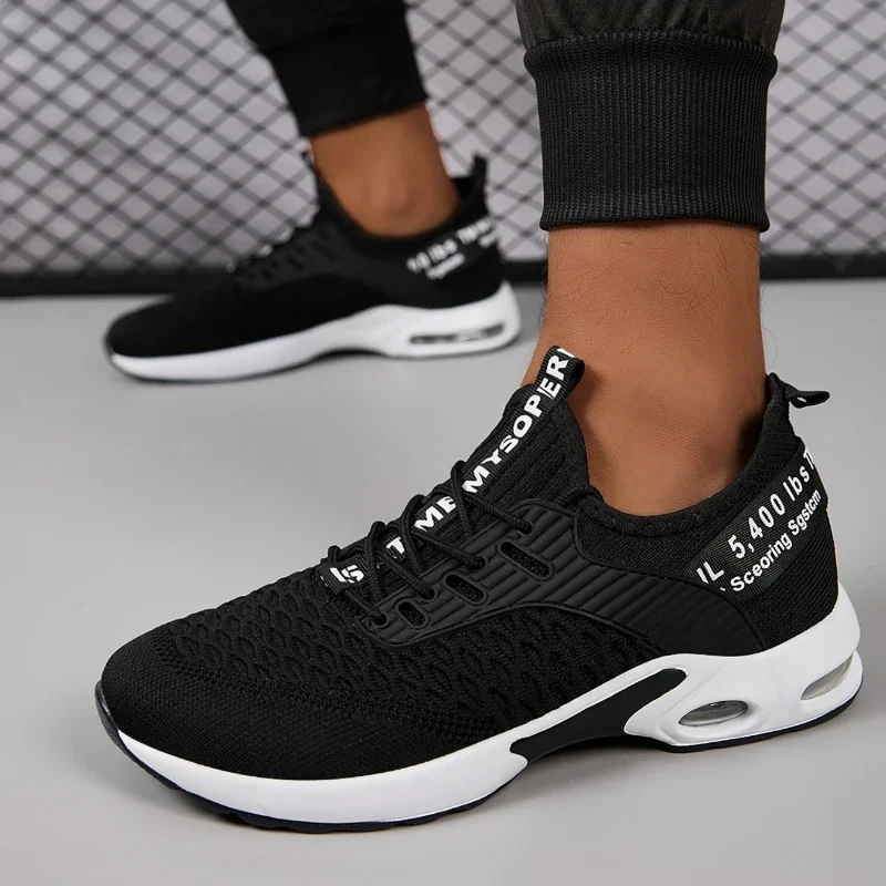 Men Shoes Comfortable Sneakers Lightweight Comfortable Running Shoes Outdoor Men Athletic Shoes Outdoor Man Slip-on Gym Sneakers - Image 3