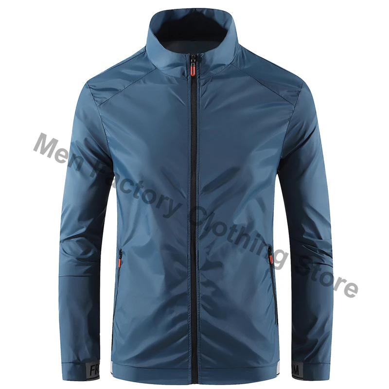 Men Summer Windbreaker Zip Pockets UV Sun Protection Jackets Breathable Ultra-light Working Clothes Outdoor Skin Thin Coats Camp - Image 4