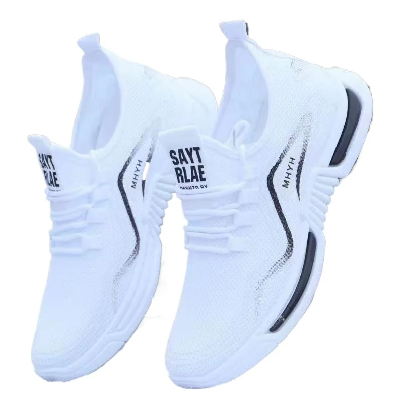 Leisure running shoes new summer Men's trendy breathable sneakers soft sole mesh shoes resistant versatile men sports shoes - Image 5